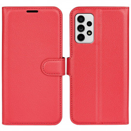 Book Case - Samsung Galaxy A33 Hoesje - Rood
