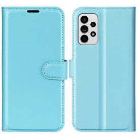 Book Case - Samsung Galaxy A33 Hoesje - Lichtblauw