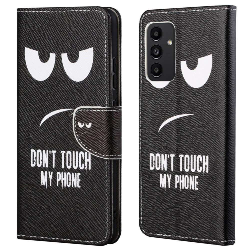 Case - Galaxy A13 Hoesje - Don't Touch | GSM-Hoesjes.be