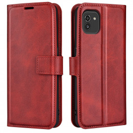 Coverup Deluxe Book Case - Samsung Galaxy A03 Hoesje - Rood