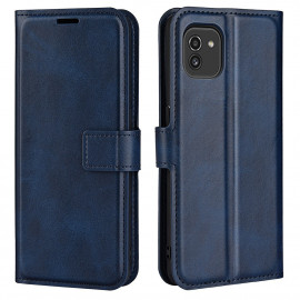 Coverup Deluxe Book Case - Samsung Galaxy A03 Hoesje - Blauw