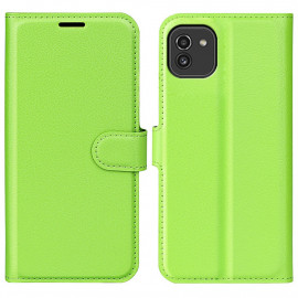 Book Case - Samsung Galaxy A03 Hoesje - Groen