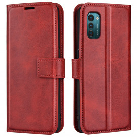 Deluxe Book Case - Nokia G11 / G21 Hoesje - Rood