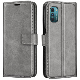 Coverup Deluxe Book Case - Nokia G11 / G21 Hoesje - Grijs