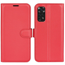 Book Case - Xiaomi Redmi Note 11 / 11S 4G Hoesje - Rood