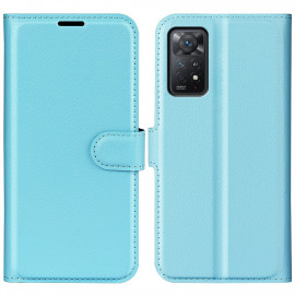 Book Case - Xiaomi Redmi Note 11 Pro 5G Hoesje - Lichtblauw