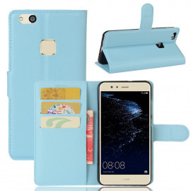 Book Case - Huawei P10 Lite Hoesje - Lichtblauw