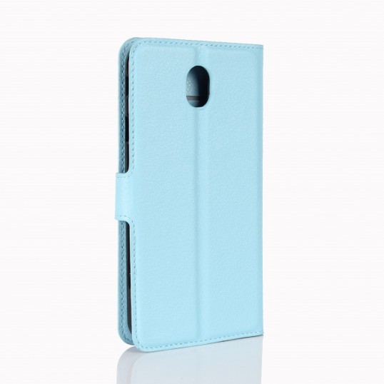 Book Case - Samsung Galaxy J5 Hoesje - Lichtblauw | GSM-Hoesjes.be