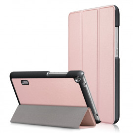 Tri-Fold Book Case - Huawei MediaPad T3 7 Hoesje - Rose Gold