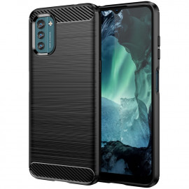 Coverup Armor Brushed TPU Back Cover - Nokia G11 / G21 Hoesje - Zwart