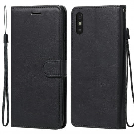 Book Case - Xiaomi Redmi 9A Hoesje - Zwart
