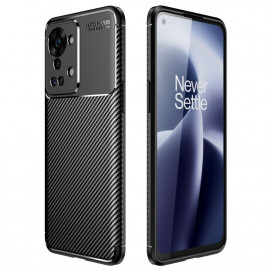 Coverup Carbon Fiber TPU Back Cover - OnePlus Nord 2T Hoesje - Zwart