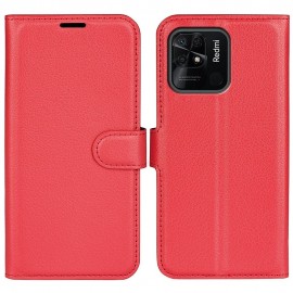 Book Case - Xiaomi Redmi 10C Hoesje - Rood