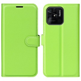 Book Case - Xiaomi Redmi 10C Hoesje - Groen