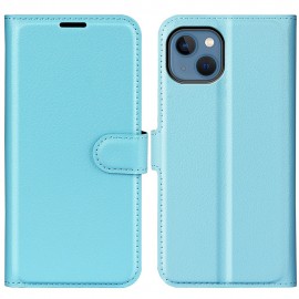 Book Case - iPhone 14 Hoesje - Lichtblauw