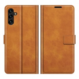 Deluxe Book Case - Samsung Galaxy A13 5G / A04s Hoesje - Bruin