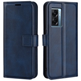 Coverup Deluxe Book Case - OPPO A57 / A77 Hoesje - Blauw