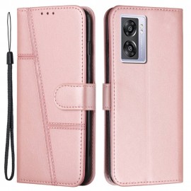 Book Case - Oppo A57 / A77 / A57s Hoesje - Rose Gold