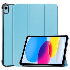 Tri-Fold Book Case - iPad 10.9 (2022) Hoesje - Lichtblauw
