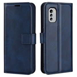 Coverup Deluxe Book Case - Nokia G60 Hoesje - Blauw