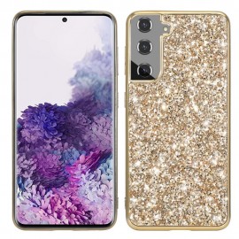 Coverup Glitter Back Cover - Samsung Galaxy S23 Hoesje - Goud