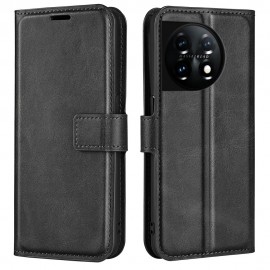 Coverup Deluxe Book Case - OnePlus 11 5G Hoesje - Zwart
