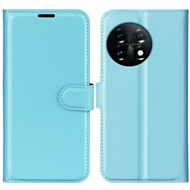 Book Case - OnePlus 11 5G Hoesje - Lichtblauw
