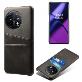 Dual Card Back Cover - OnePlus 11 5G Hoesje - Zwart