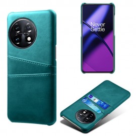 Dual Card Back Cover - OnePlus 11 5G Hoesje - Groen