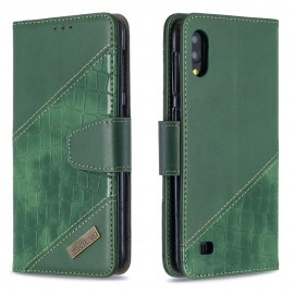 Croc Book Case - Samsung Galaxy A10 Hoesje - Groen