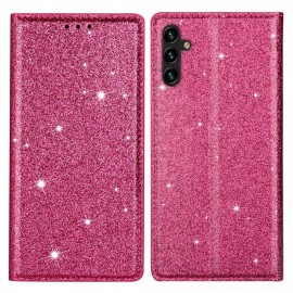 Coverup Glitter Book Case - Samsung Galaxy A34 Hoesje - Roze