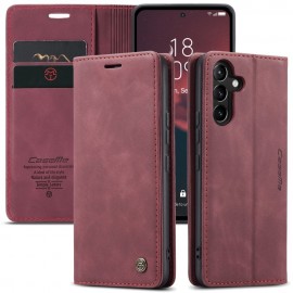 CaseMe Book Case - Samsung Galaxy A54 Hoesje - Rood