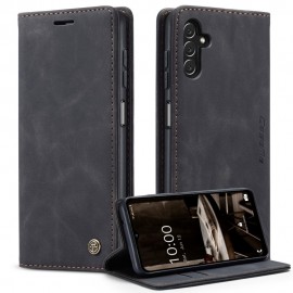 CaseMe Book Case - Samsung Galaxy A14 Hoesje - Zwart