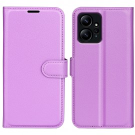 Book Case - Xiaomi Redmi Note 12 4G Hoesje - Paars
