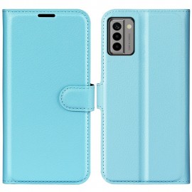 Coverup Book Case - Nokia G22 Hoesje - Lichtblauw