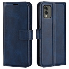Coverup Deluxe Book Case - Nokia C32 Hoesje - Blauw