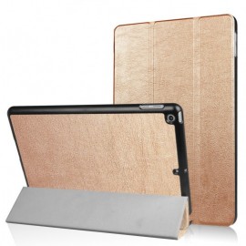 Tri-Fold Book Case met Wake/Sleep - iPad 9.7 (2017/2018) Hoesje - Goud