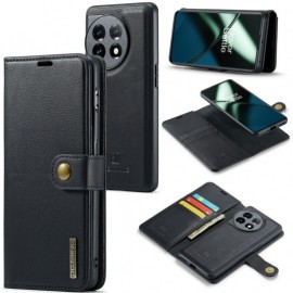DG.MING 2-in-1 Book Case & Back Cover - OnePlus 11 5G Hoesje - Zwart