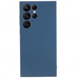 Coverup Colour TPU Back Cover - Samsung Galaxy S22 Ultra Hoesje - Metallic Blue