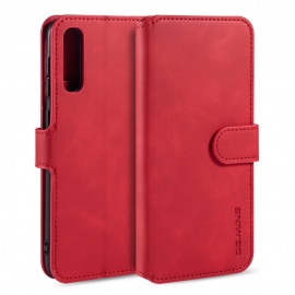 DG.MING Luxe Book Case - Samsung Galaxy A7 (2018) Hoesje - Rood