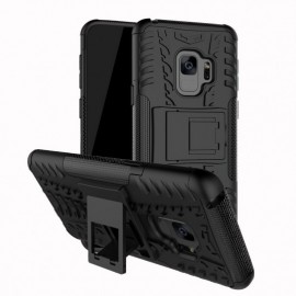 Coverup Rugged Kickstand Back Cover - Samsung Galaxy S9 Hoesje - Zwart