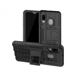 Coverup Rugged Kickstand Back Cover - Samsung Galaxy A20e Hoesje - Zwart