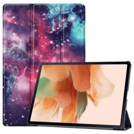 Tri-Fold Book Case - Samsung Galaxy Tab S7 FE Hoesje - Galaxy