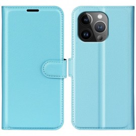 Coverup Book Case - iPhone 15 Pro Max Hoesje - Lichtblauw