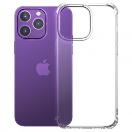 Coverup TPU Back Cover met AirBag Corners - iPhone 15 Pro Max Hoesje - Transparant