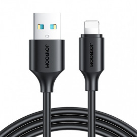 JOYROOM 2,4A Fast Charge iPhone Kabel - Lightning naar USB-A - 1 meter - Zwart