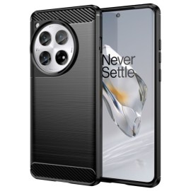 Coverup Armor Brushed TPU Back Cover - OnePlus 12 Hoesje - Zwart