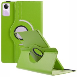 360 Rotating Book Case - Xiaomi Redmi Pad SE Hoesje - Groen
