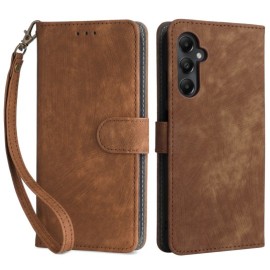 Coverup Book Case met Koord - Samsung Galaxy A05s Hoesje - Bruin
