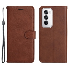 Coverup Book Case - OPPO Reno12 Hoesje - Bruin